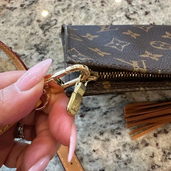 Louis Vuitton Monogram Pochette Crossbody Bag - Picture 10 of 14